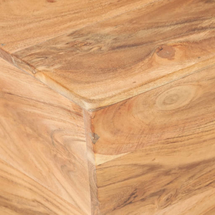 Masă de cafea în formă de V, 66x66x30 cm, lemn masiv de acacia - WALTI WALTI