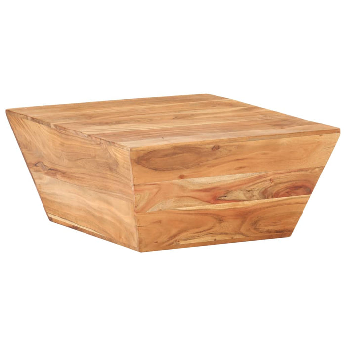 Masă de cafea în formă de V, 66x66x30 cm, lemn masiv de acacia - WALTI WALTI