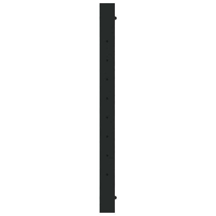 Cadre banc lucru reglabile 2 buc. negru 55x(69-95,5) cm metal - WALTI WALTI