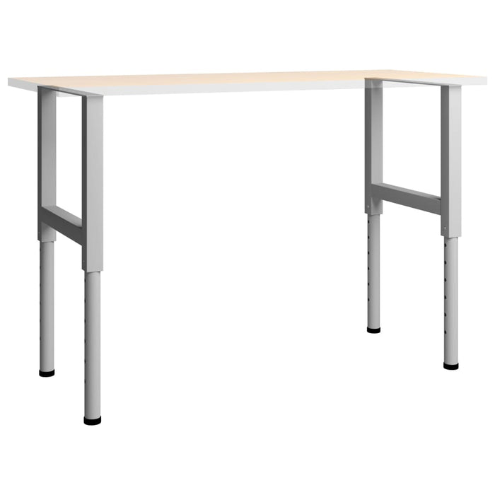 Cadre banc lucru reglabile, 2 buc., gri, 55x(69-95,5) cm, metal - WALTI WALTI