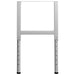 Cadre banc lucru reglabile, 2 buc., gri, 55x(69-95,5) cm, metal - WALTI WALTI