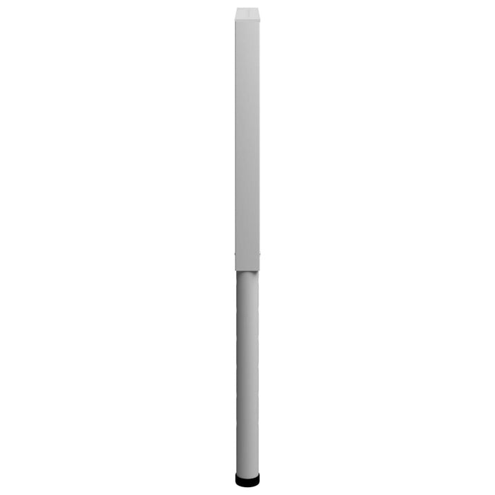 Cadre banc lucru reglabile, 2 buc., gri, 55x(69-95,5) cm, metal - WALTI WALTI