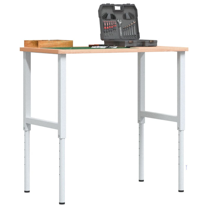 Cadre banc lucru reglabile, 2 buc., gri, 55x(69-95,5) cm, metal - WALTI WALTI