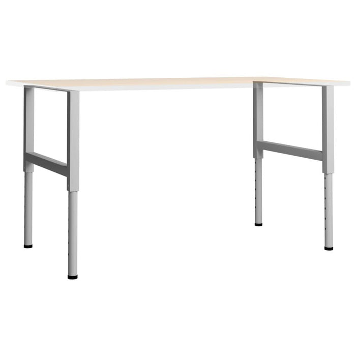 Cadre banc lucru reglabile, 2 buc., gri, 85x(69-95,5) cm, metal - WALTI WALTI