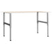 Cadre banc lucru reglabile, 2 buc., gri, 85x(69-95,5) cm, metal - WALTI WALTI