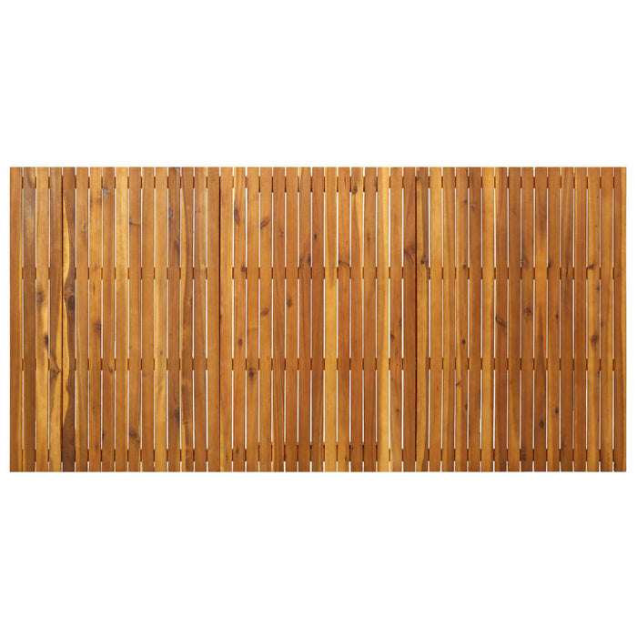 Masă de grădină, 201,5 x 100 x 75 cm, lemn masiv de acacia - WALTI WALTI