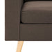 Set de canapele, 2 piese, maro, material textil - WALTI WALTI