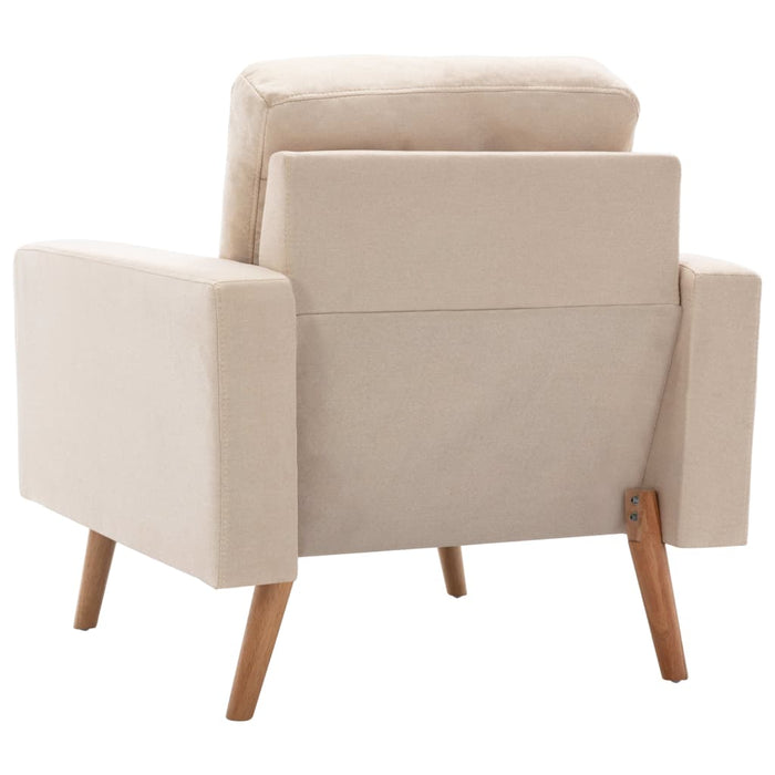 Set de canapele, 2 piese, crem, material textil WALTI