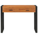 Birou cu 2 sertare, 100x40x75 cm, lemn de tec - WALTI WALTI