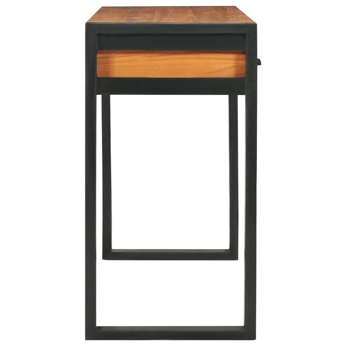 Birou cu 2 sertare, 100x40x75 cm, lemn de tec - WALTI WALTI