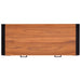 Birou cu 2 sertare, 100x40x75 cm, lemn de tec - WALTI WALTI