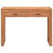 Birou cu 2 sertare, 100x40x75 cm, lemn de tec - WALTI WALTI