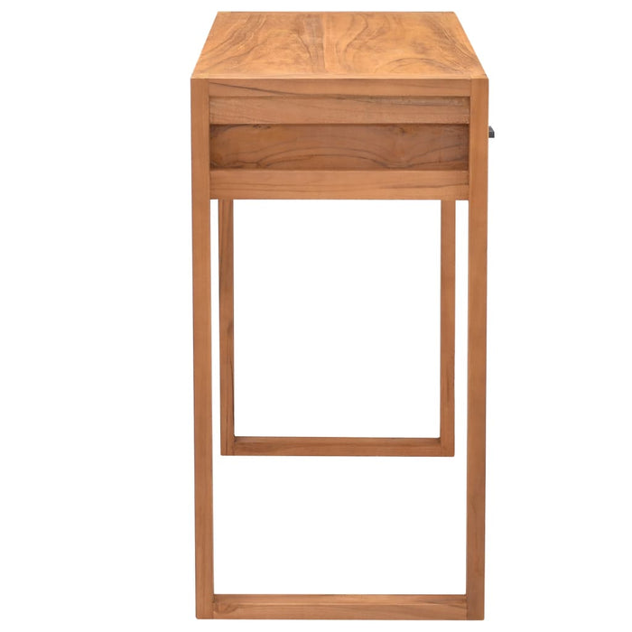 Birou cu 2 sertare, 100x40x75 cm, lemn de tec - WALTI WALTI
