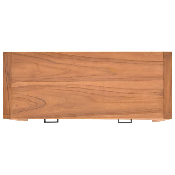 Birou cu 2 sertare, 100x40x75 cm, lemn de tec - WALTI WALTI
