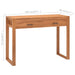 Birou cu 2 sertare, 100x40x75 cm, lemn de tec - WALTI WALTI