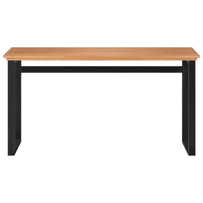 Birou, 140x45x75 cm, lemn masiv de tec WALTI