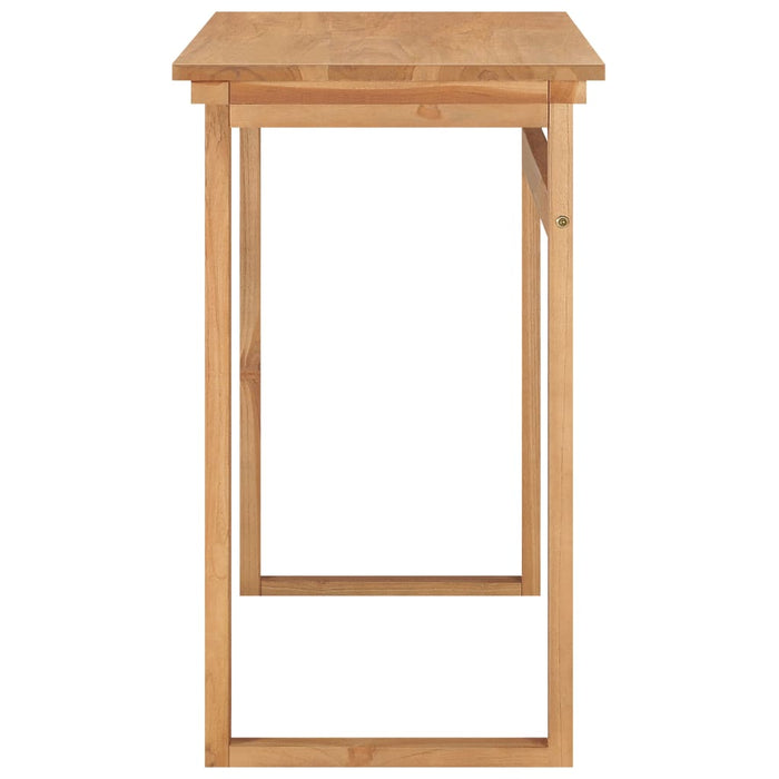 Birou, 100x45x75 cm, lemn masiv de tec - WALTI WALTI