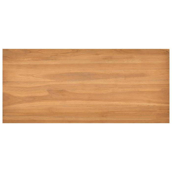 Birou, 100x45x75 cm, lemn masiv de tec - WALTI WALTI