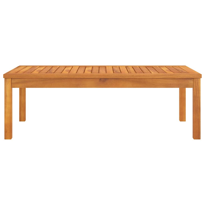 Măsuță de cafea, 100 x 50 x 33 cm, lemn masiv de acacia - WALTI WALTI