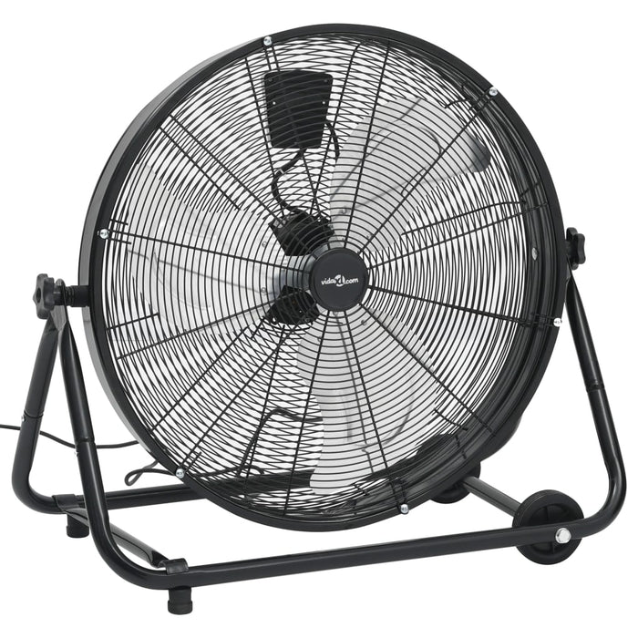 Ventilator industrial cu tambur, negru, 60 cm, 180 W - WALTI WALTI