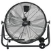 Ventilator industrial cu tambur, negru, 60 cm, 180 W - WALTI WALTI