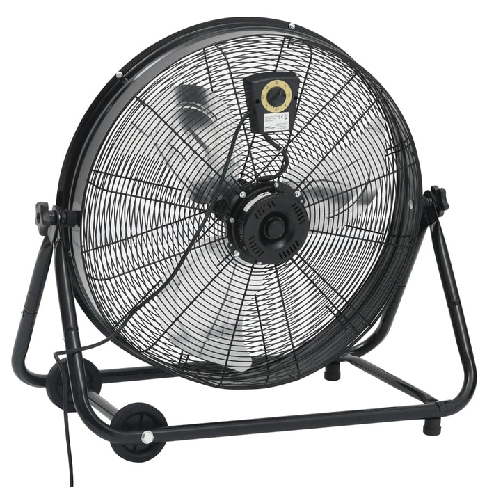 Ventilator industrial cu tambur, negru, 60 cm, 180 W - WALTI WALTI