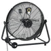 Ventilator industrial cu tambur, negru, 60 cm, 180 W - WALTI WALTI