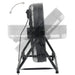 Ventilator industrial cu tambur, negru, 60 cm, 180 W - WALTI WALTI