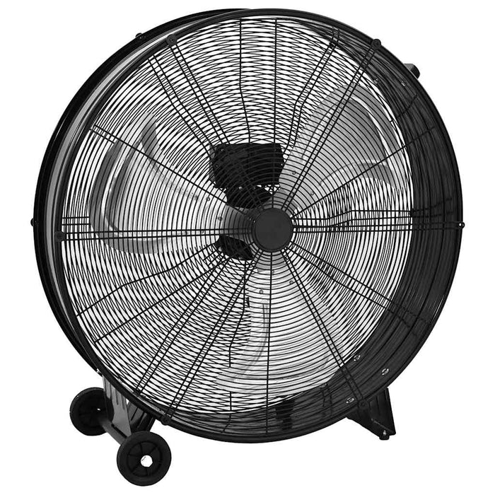 Ventilator industrial cu tambur, negru, 77 cm, 240 W WALTI