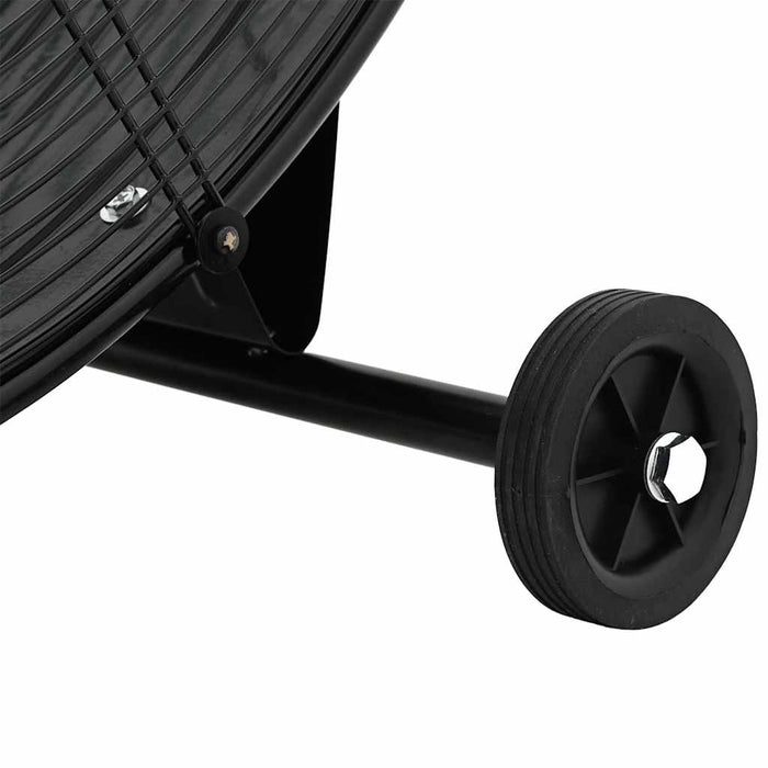 Ventilator industrial cu tambur, negru, 77 cm, 240 W WALTI