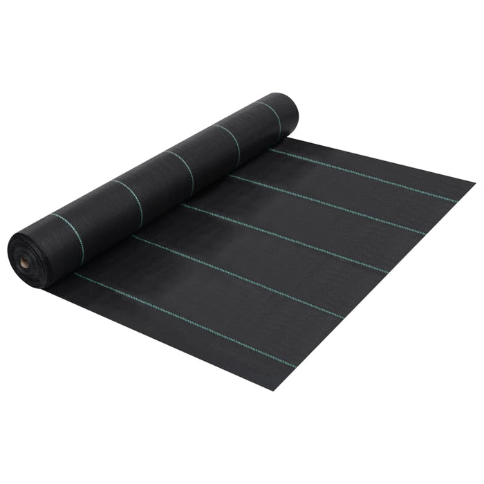 Membrană antiburuieni & antirădăcini, negru, 1x10 m, PP - WALTI WALTI