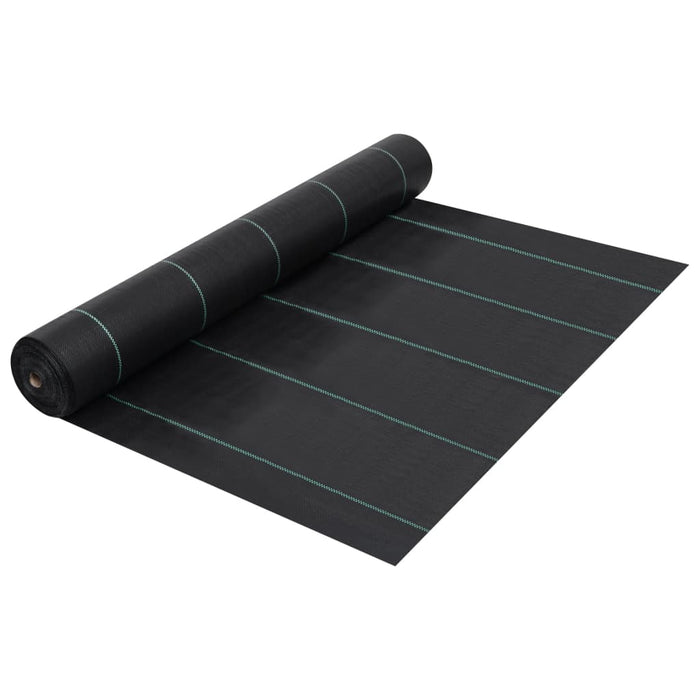 Membrană antiburuieni & antirădăcini, negru, 2x25 m, PP - WALTI WALTI
