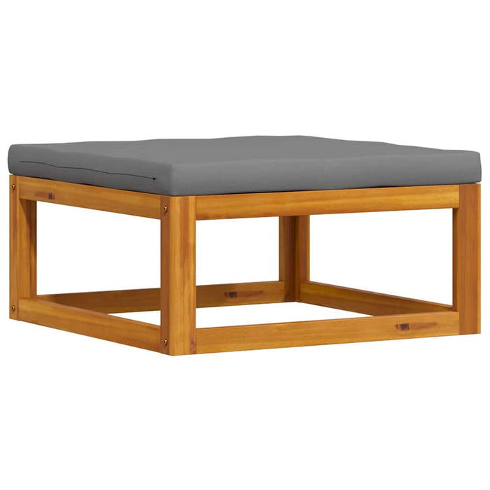 Set mobilier de grădină cu perne, 3 piese, lemn masiv de acacia - WALTI WALTI