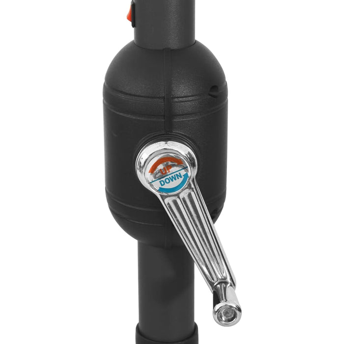 Umbrelă soare de grădină cu LED-uri, negru, 400 cm - WALTI WALTI