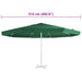 Pânză de schimb umbrelă de soare de grădină, verde, 515 cm - WALTI WALTI