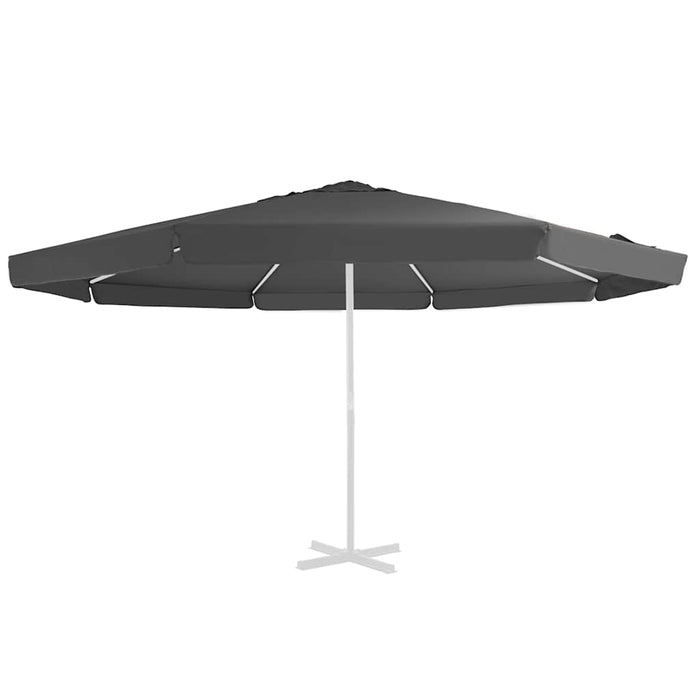 Pânză de schimb umbrelă de soare de exterior, antracit, 515 cm - WALTI WALTI