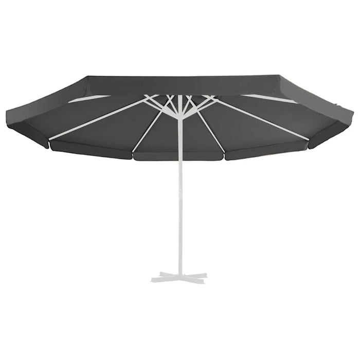Pânză de schimb umbrelă de soare de exterior, antracit, 515 cm - WALTI WALTI