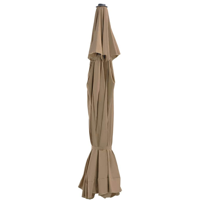 Pânză de schimb umbrelă de soare de exterior gri taupe 515 cm - WALTI WALTI