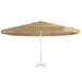 Pânză de schimb umbrelă de soare de exterior gri taupe 515 cm - WALTI WALTI