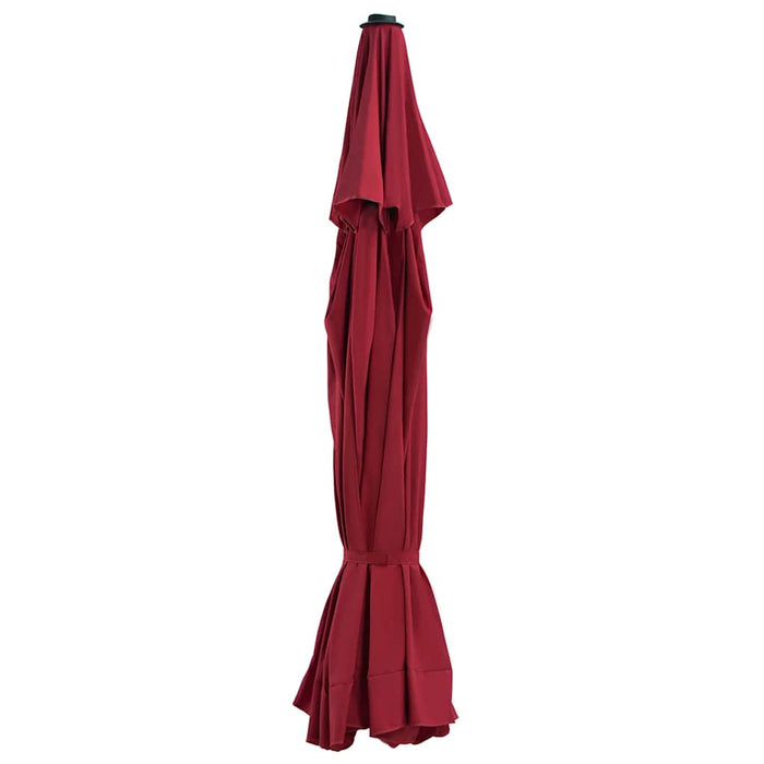 Pânză de schimb umbrelă de soare de exterior, roșu bordo 515 cm - WALTI WALTI