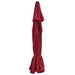 Pânză de schimb umbrelă de soare de exterior, roșu bordo 515 cm - WALTI WALTI