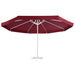 Pânză de schimb umbrelă de soare de exterior, roșu bordo 515 cm - WALTI WALTI