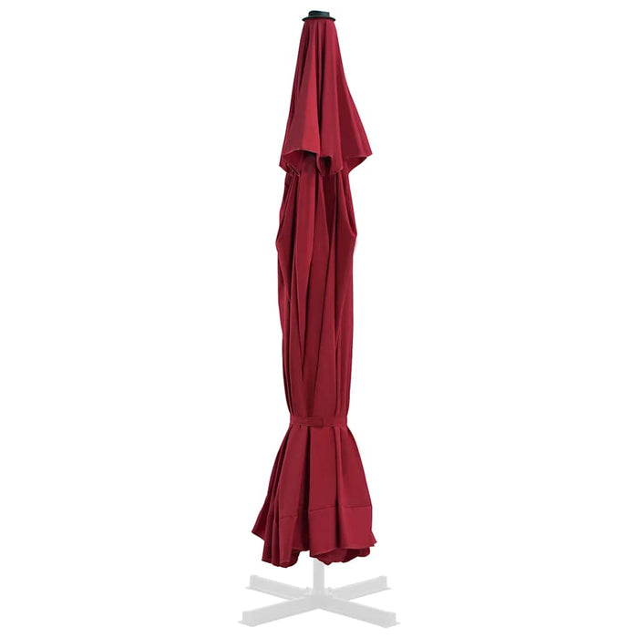 Pânză de schimb umbrelă de soare de exterior, roșu bordo 515 cm - WALTI WALTI