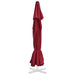 Pânză de schimb umbrelă de soare de exterior, roșu bordo 515 cm - WALTI WALTI