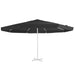Pânză de schimb umbrelă de soare de exterior negru 515 cm - WALTI WALTI