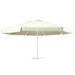 Pânză de schimb umbrelă de soare de grădină nisipiu 610 cm - WALTI WALTI
