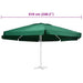 Pânză de schimb umbrelă de soare de grădină, verde, 610 cm - WALTI WALTI