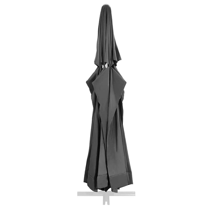 Pânză de schimb umbrelă de soare de grădină, antracit, 610 cm - WALTI WALTI