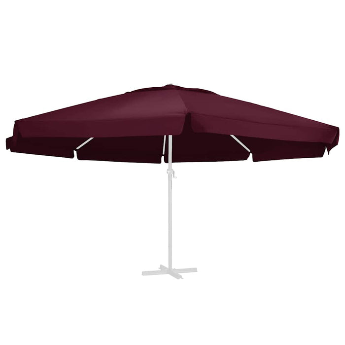 Pânză de schimb umbrelă de soare de grădină roșu bordo 610 cm - WALTI WALTI