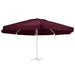 Pânză de schimb umbrelă de soare de grădină roșu bordo 610 cm - WALTI WALTI